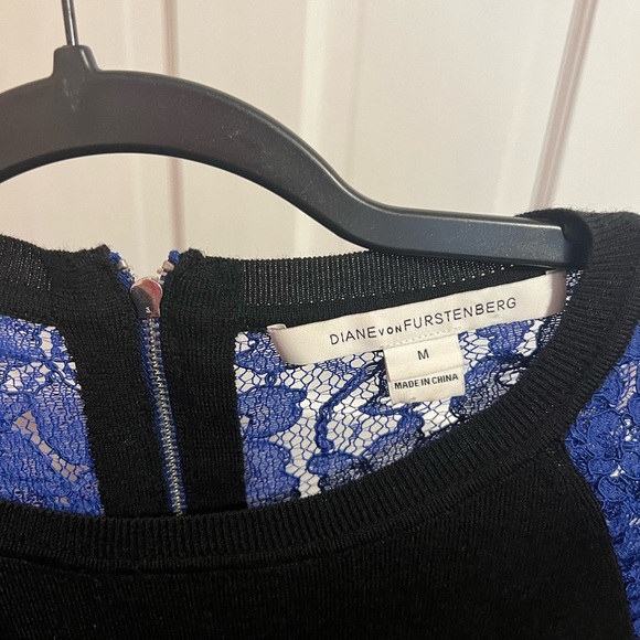 DIANE VON FURSTENBERG • ISLA • LACE DRESS - Picture 7 of 9